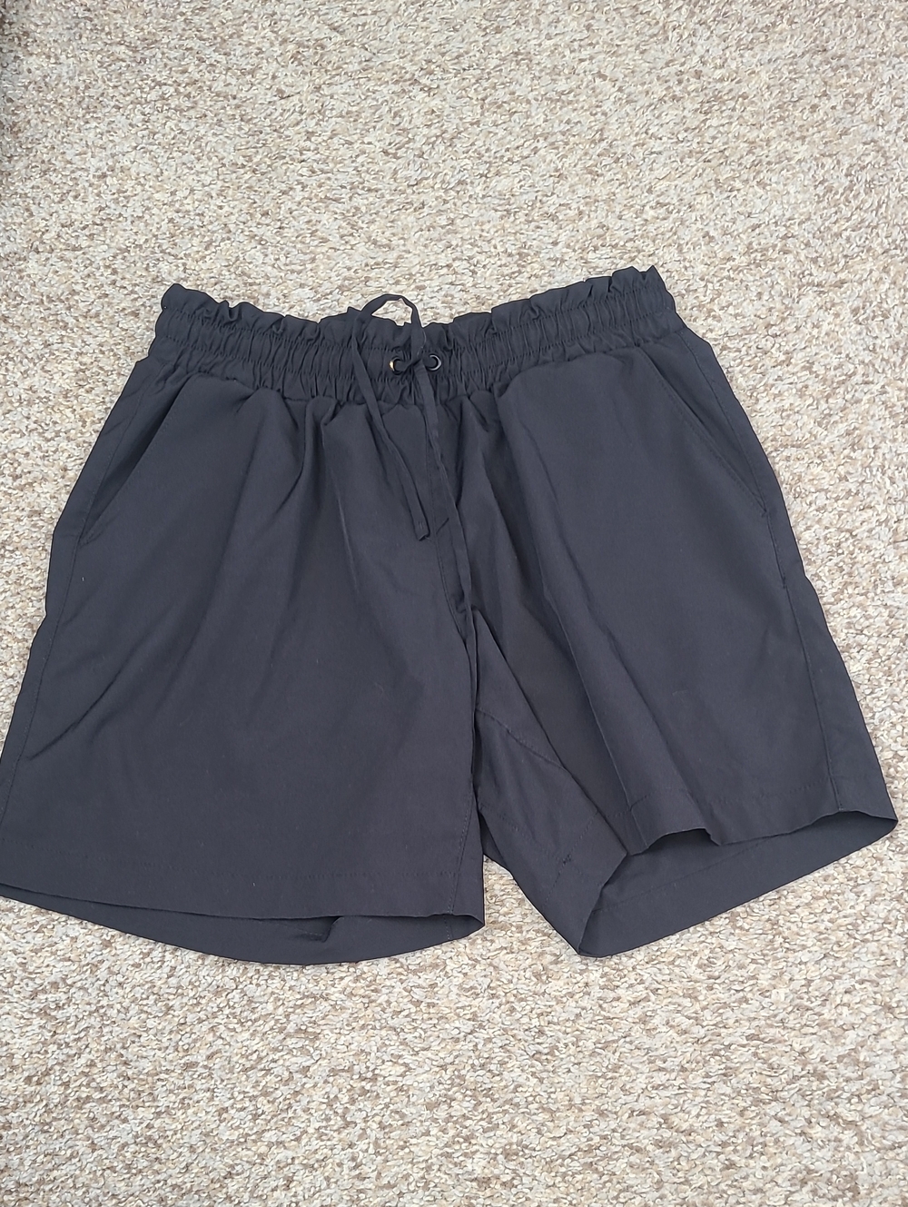Mondetta Black Shorts with Elastic Waist
